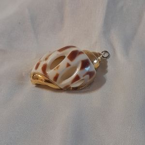 Guilded Seashell Pendant Estate Sale Collection